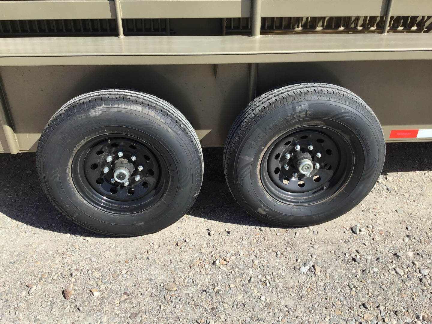 New 2026 Good Guys 6'8"x24' GN Bar Top Livestock Trailer - Wrangler