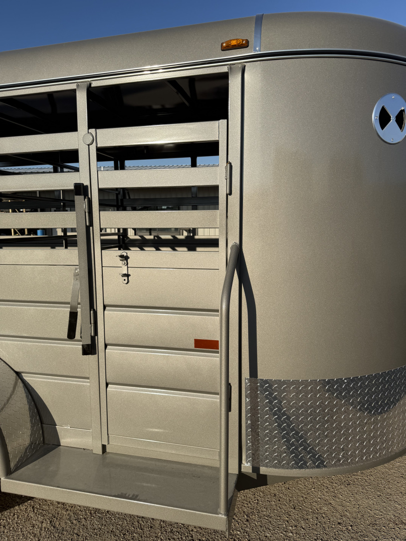 New 2026 W-W Trailer AA 6X14 Stock / Stock Combo Trailer