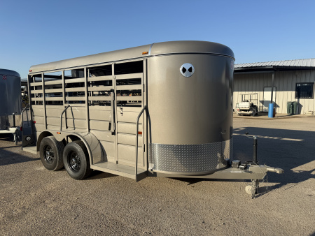 New 2026 W-W Trailer AA 6X14 Stock / Stock Combo Trailer