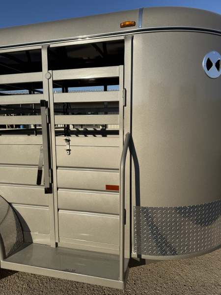 New 2026 W-W Trailer AA 6X14 Stock / Stock Combo Trailer