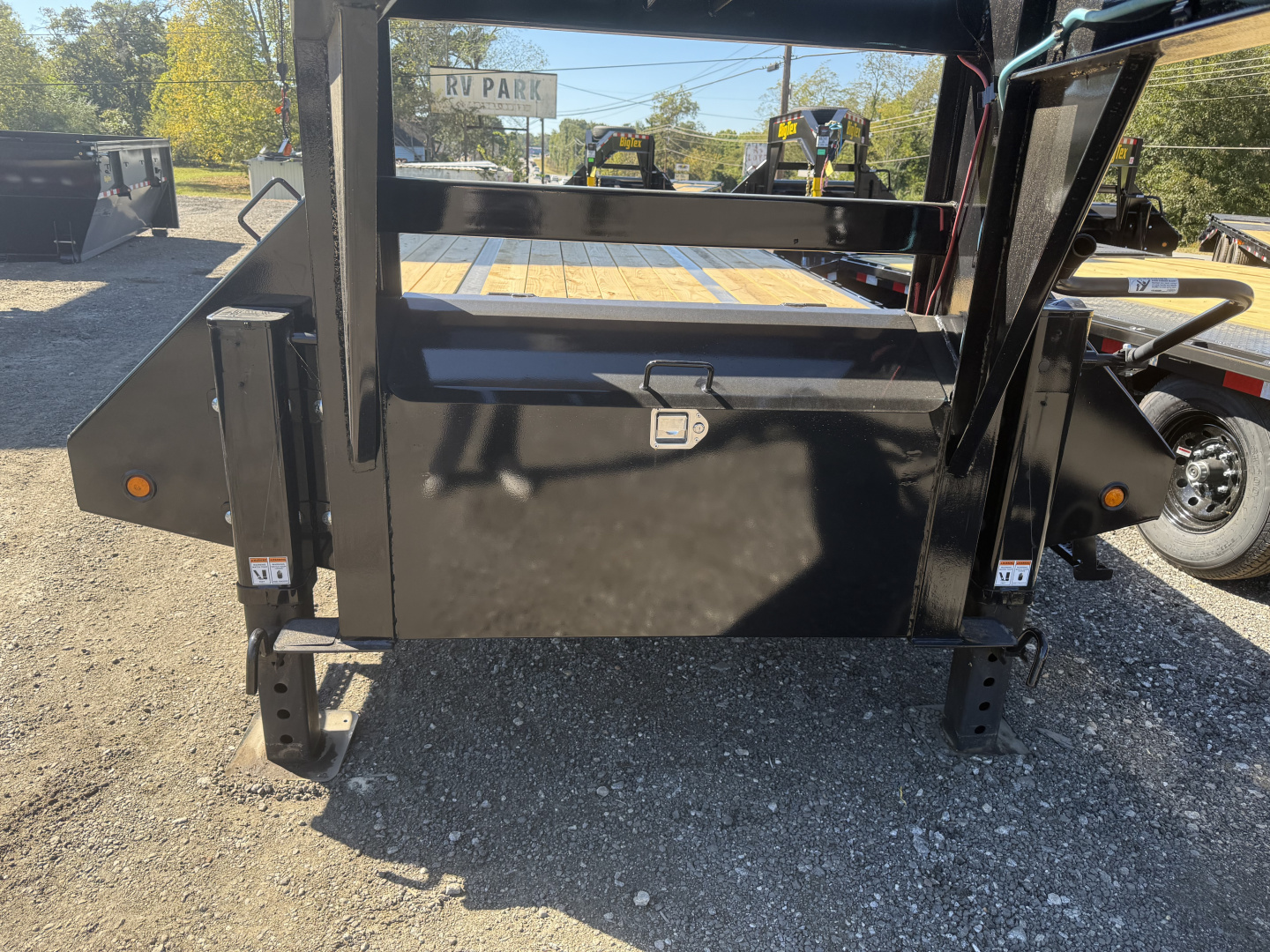 New 2026 Big Tex Trailers 22GN-33D5A-MRBK Flatbed Trailer