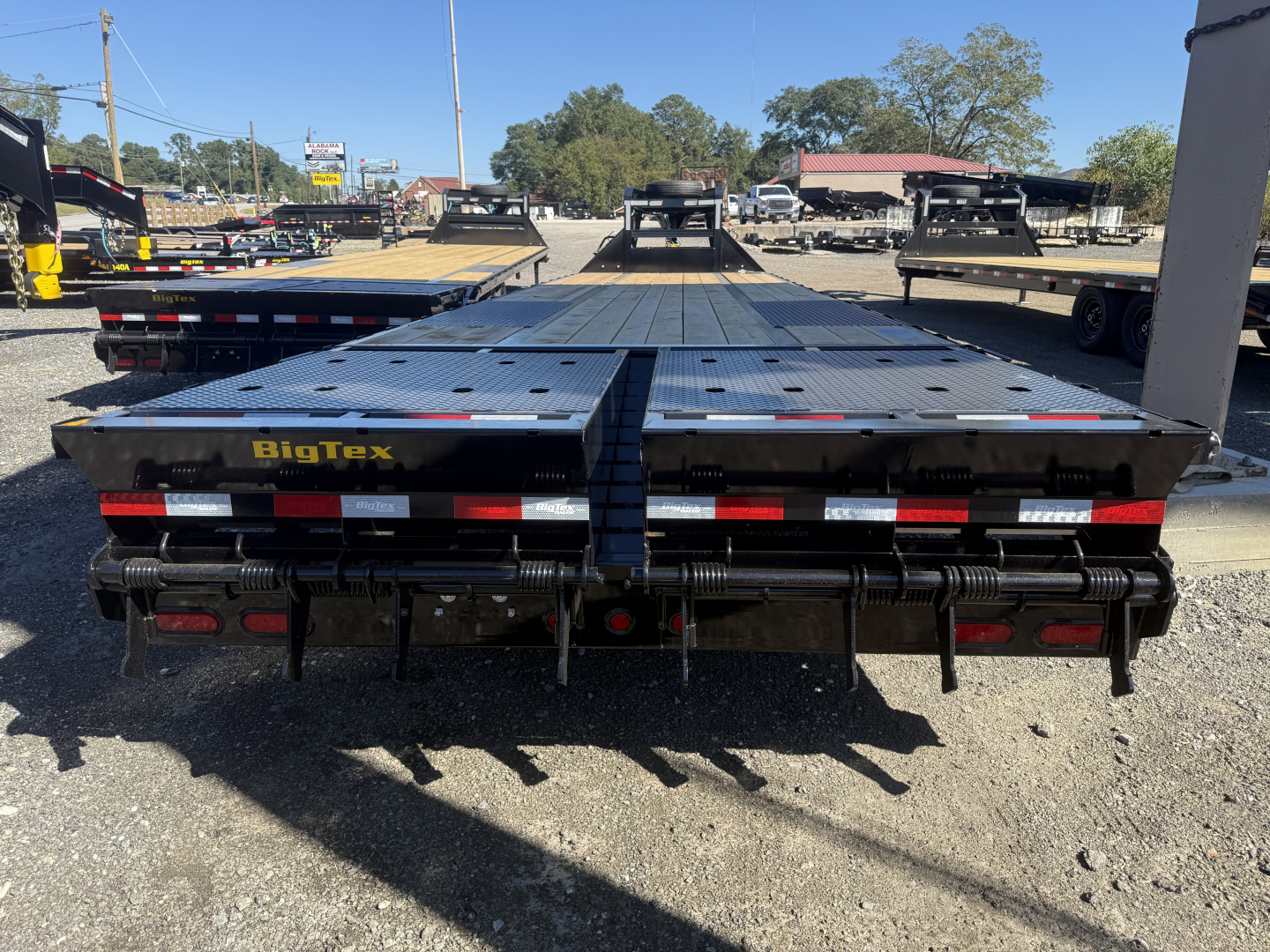 New 2026 Big Tex Trailers 22GN-33D5A-MRBK Flatbed Trailer