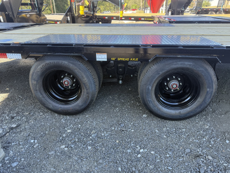 New 2026 Big Tex Trailers 22GN-33D5A-MRBK Flatbed Trailer