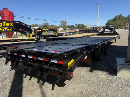 New 2026 Big Tex Trailers 22GN-33D5A-MRBK Flatbed Trailer