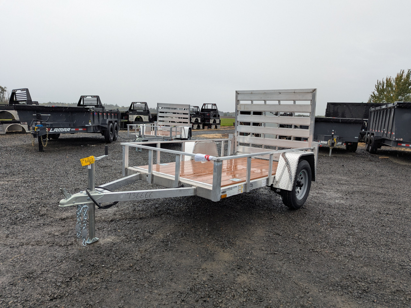 New 2026 Continental Cargo CC58SA 5X8/3K Flatbed Trailer
