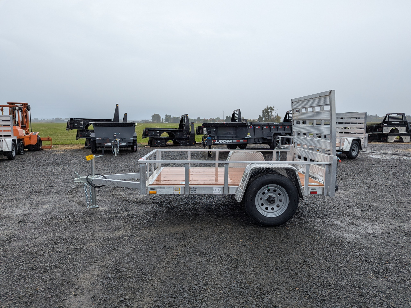 New 2026 Continental Cargo CC58SA 5X8/3K Flatbed Trailer