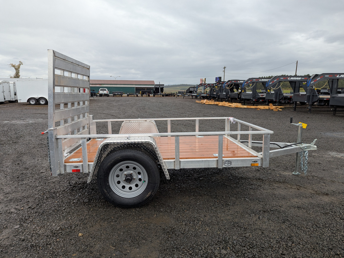 New 2026 Continental Cargo CC58SA 5X8/3K Flatbed Trailer