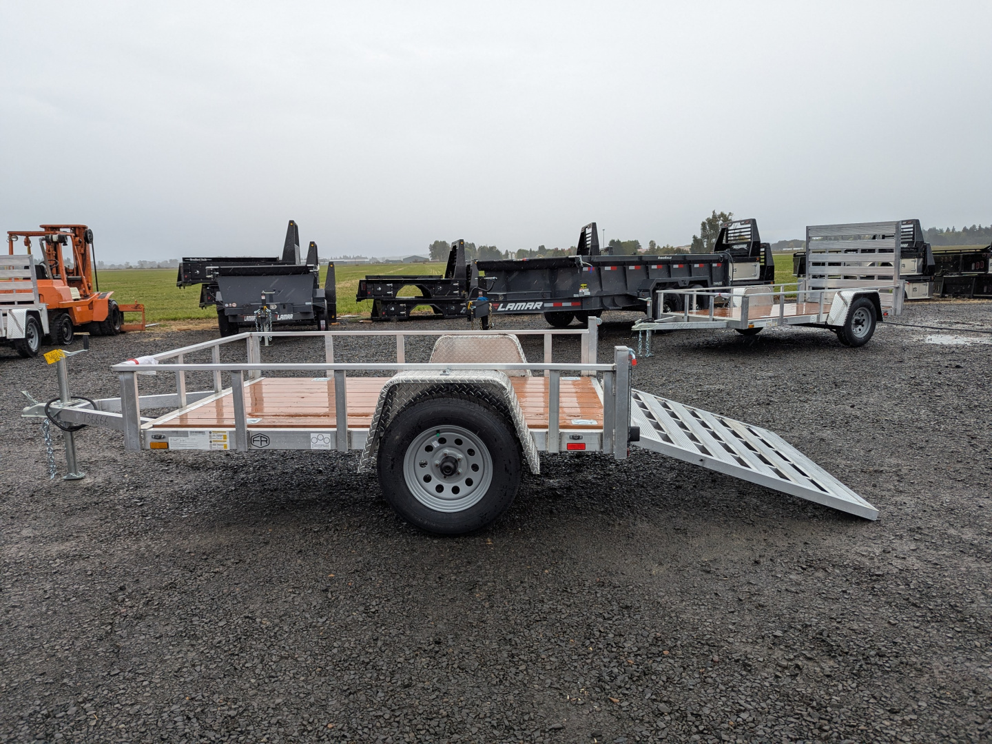 New 2026 Continental Cargo CC58SA 5X8/3K Flatbed Trailer