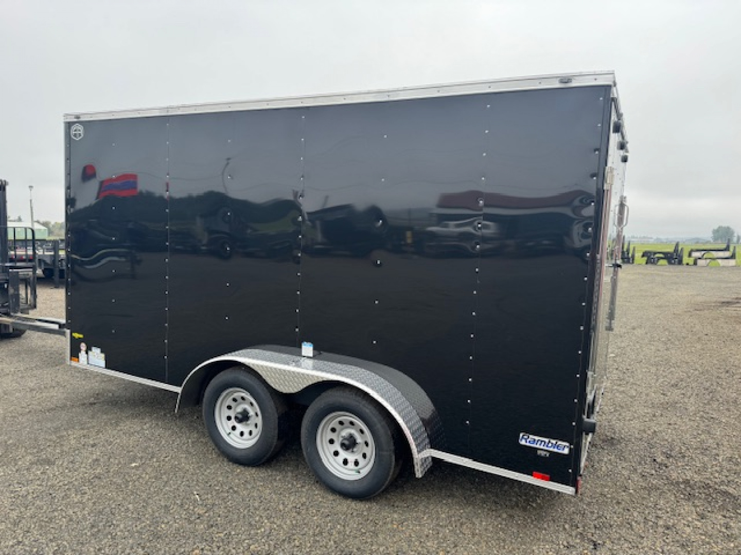 New 2026 Continental Cargo OSRM 7X14/7K TA2 Cargo / Enclosed Trailer PLUS EXTRA 6" SIDES