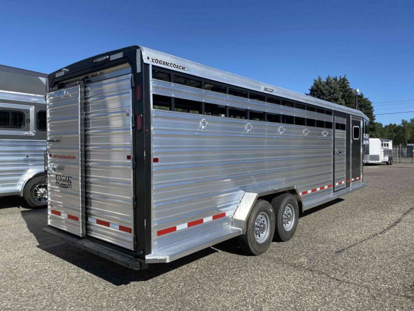 New 2026 Logan 26' Stock Combo w/ Dual Man Doors