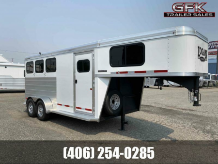 New 2026 Logan Bullseye 3 Horse XL Gooseneck T