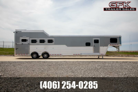New 2023 Cimarron Norstar 4 Horse Sideload 15'6  Outlaw Living Quarter