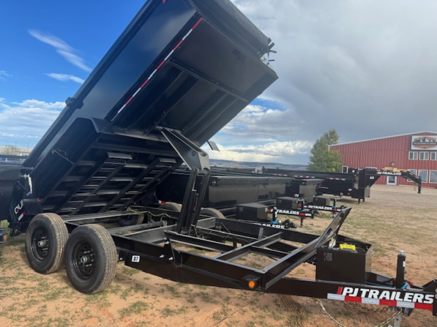 New 2026 PJ D7 DUMP TRAILER 7X14 14K BP