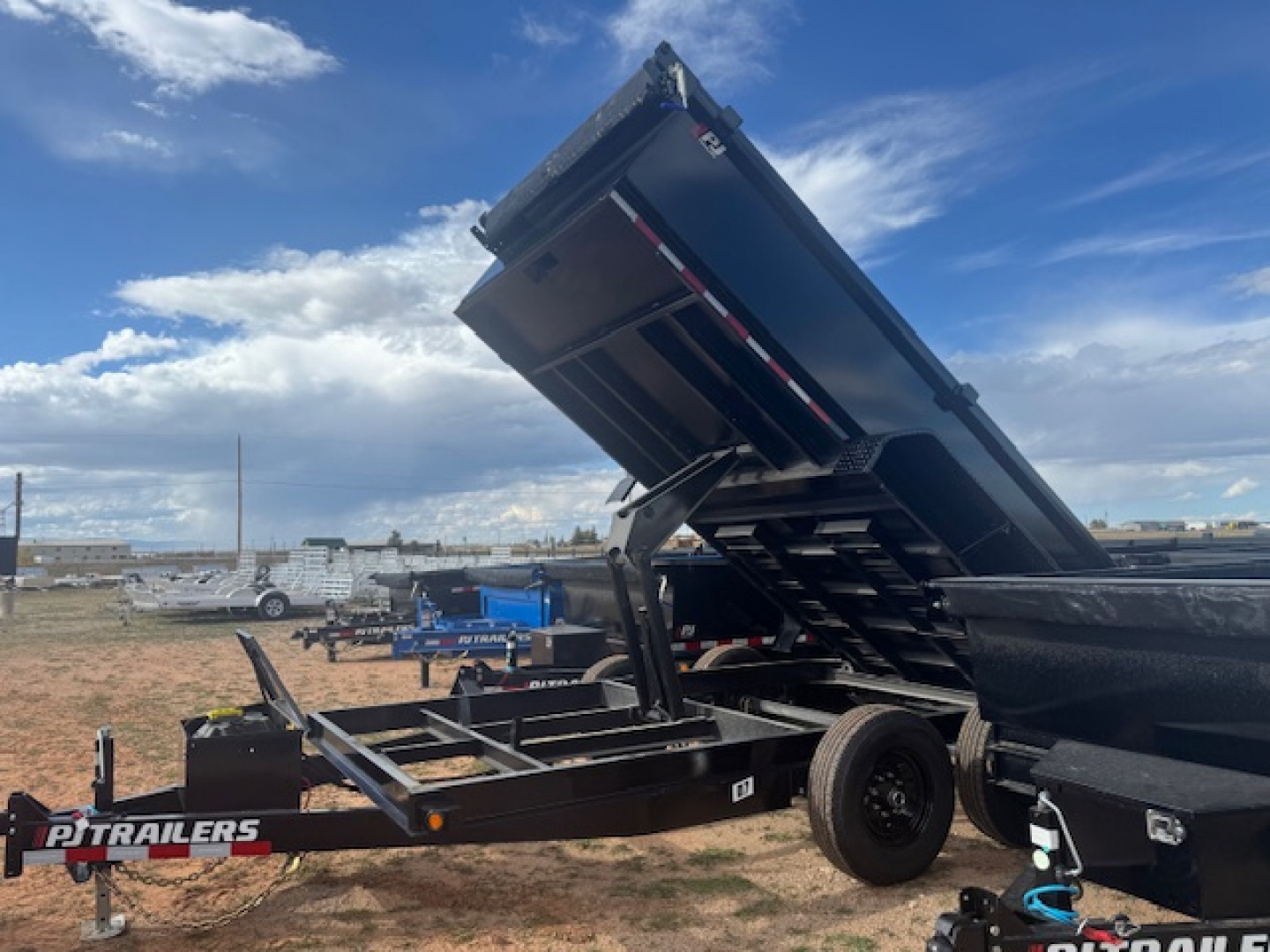 New 2026 PJ D7 DUMP TRAILER 7X14 14K BP