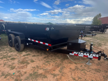 New 2026 PJ D7 DUMP TRAILER 7X14 14K BP