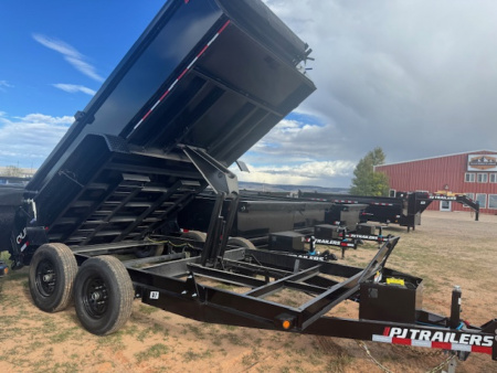 New 2026 PJ D7 DUMP TRAILER 7X14 14K BP