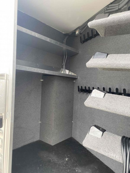 New 2023 Cimarron 4 Horse Side Load with 14'9" Living Quarter Trailer