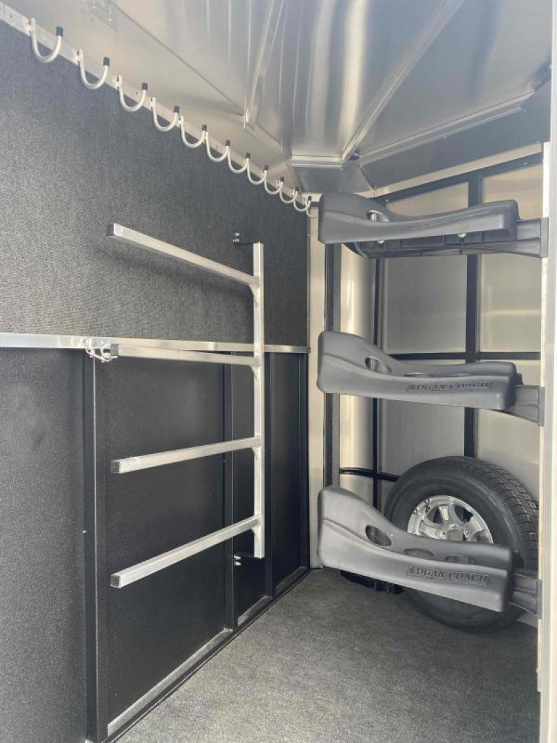 New 2026 Logan Bullseye 3 Horse Bumper Pull