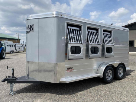 New 2026 Logan Bullseye 3 Horse Bumper Pull