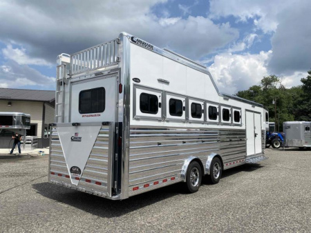 New 2024 Cimarron Norstar 6 Horse Trainer Trailer