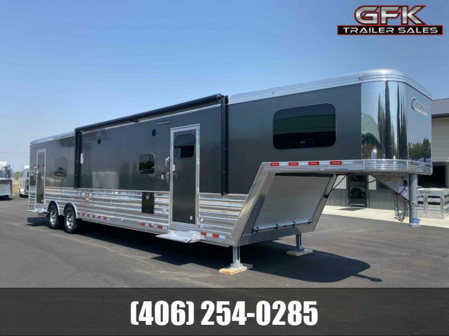 New 2023 Cimarron Freedom Toyhauler 16' Garage 16' Outlaw Living Quarter
