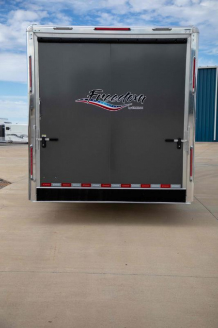 New 2023 Cimarron Freedom Toyhauler 16' Garage 16' Outlaw Living Quarter