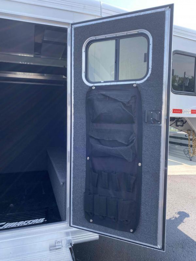 New 2024 Cimarron Norstar 2 Horse Gooseneck with Closet Tack