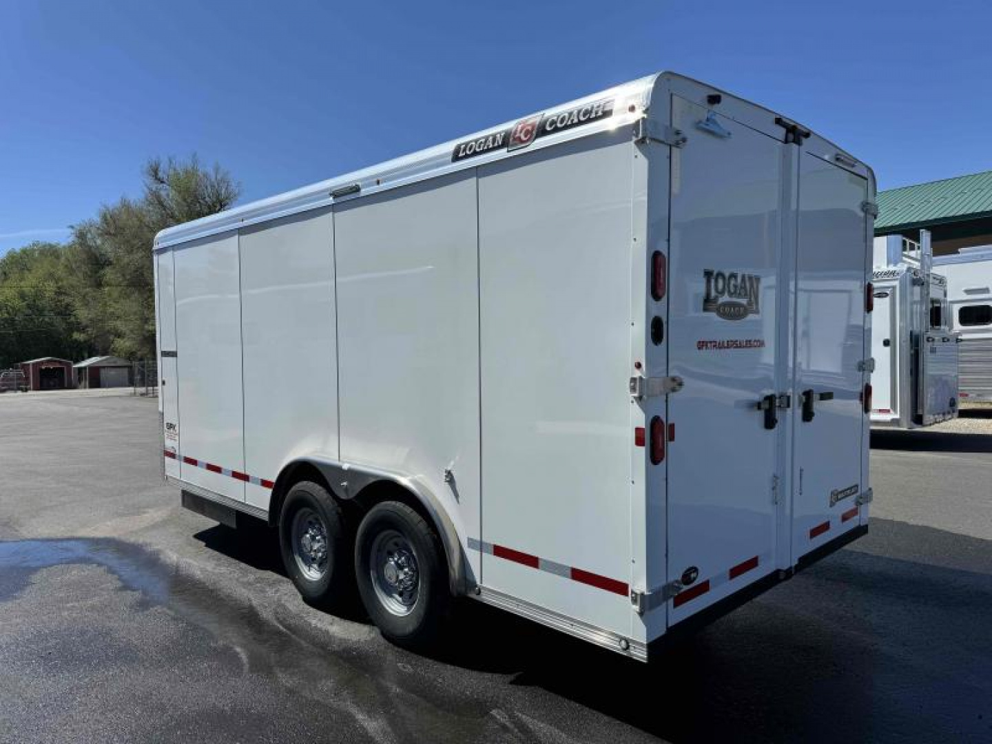 New 2026 Logan Contractor 8' x 16' Bumper Pull