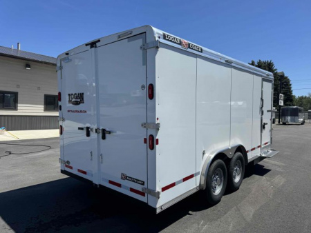 New 2026 Logan Contractor 8' x 16' Bumper Pull