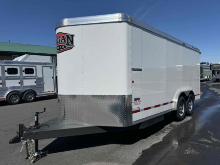 New 2026 Logan Contractor 8' x 16' Bumper Pull