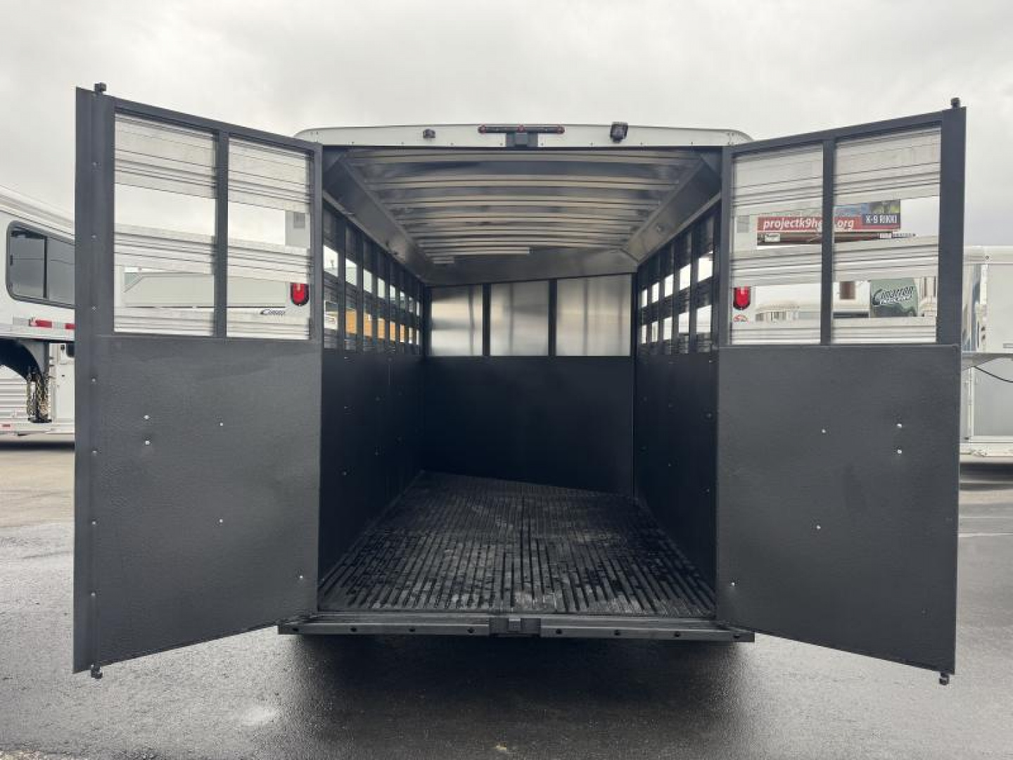 New 2026 Logan Bullseye 3 Horse Stock Combo Trailer