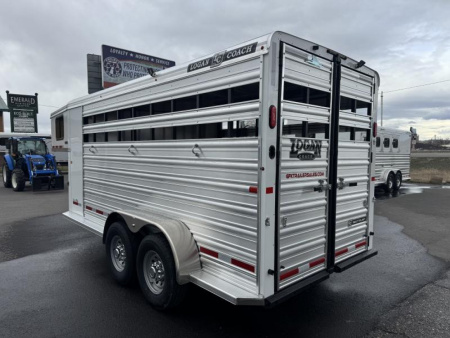 New 2026 Logan Bullseye 3 Horse Stock Combo Trailer