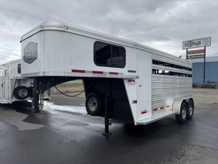 New 2026 Logan Bullseye 3 Horse Stock Combo Trailer