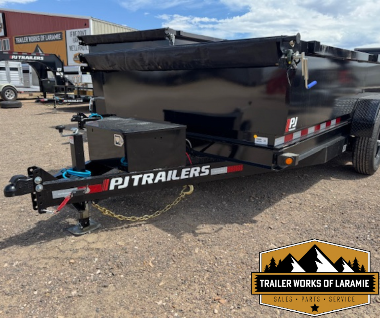 New 2026 PJ D7 DUMP TRAILER 7X14 14K BP