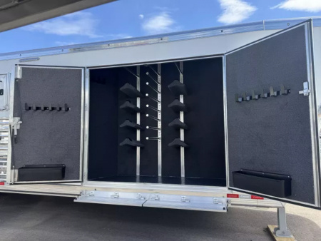 New 2025 Cimarron Norstar 7 Horse Trainer Trailer