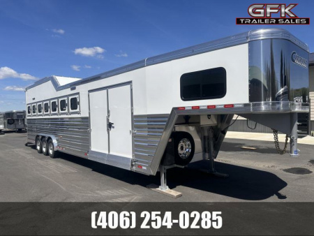 New 2025 Cimarron Norstar 7 Horse Trainer Trailer