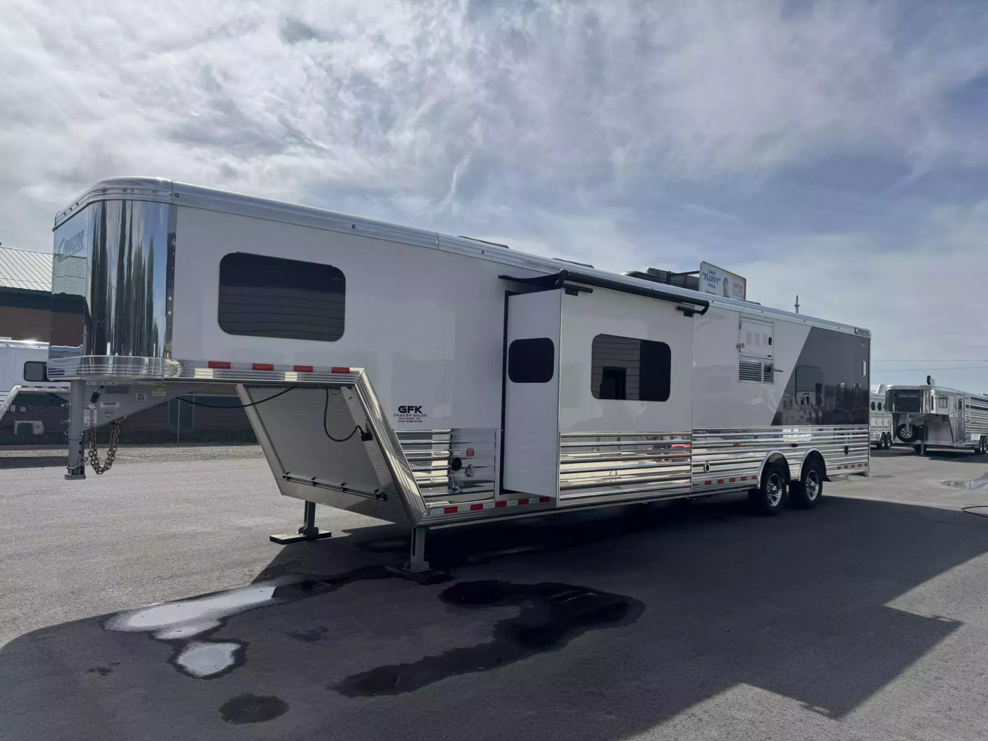 New 2025 Cimarron Freedom 16' Garage 16'6" Living Quarter Multisport Trailer