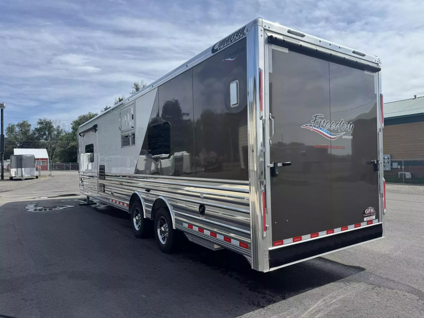 New 2025 Cimarron Freedom 16' Garage 16'6" Living Quarter Multisport Trailer