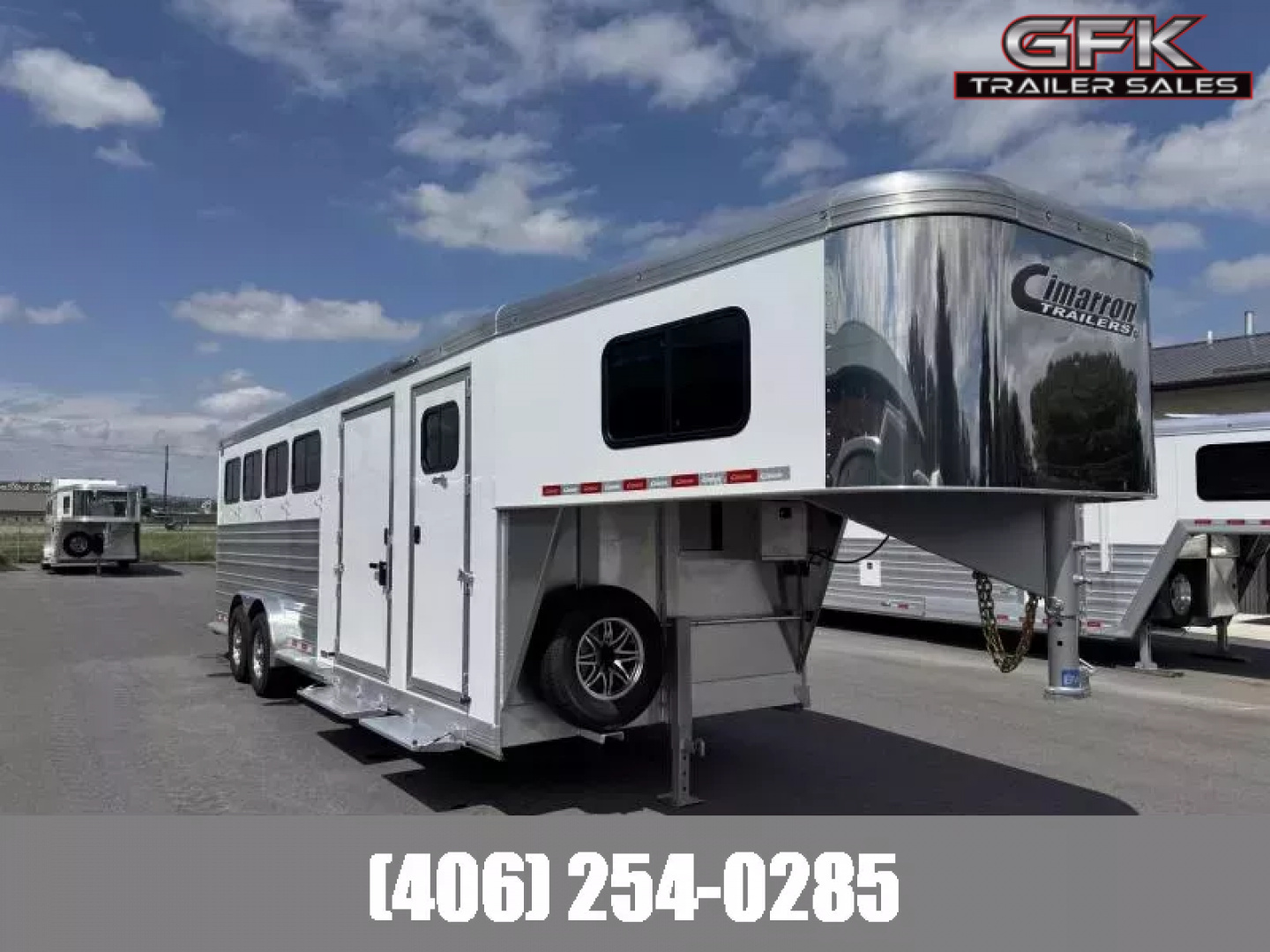 New 2026 Cimarron Norstar 4 Horse with Closet Tack