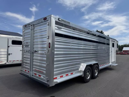 New 2026 Cimarron Lonestar 26' Stock Combo w/ Dual Man Doors