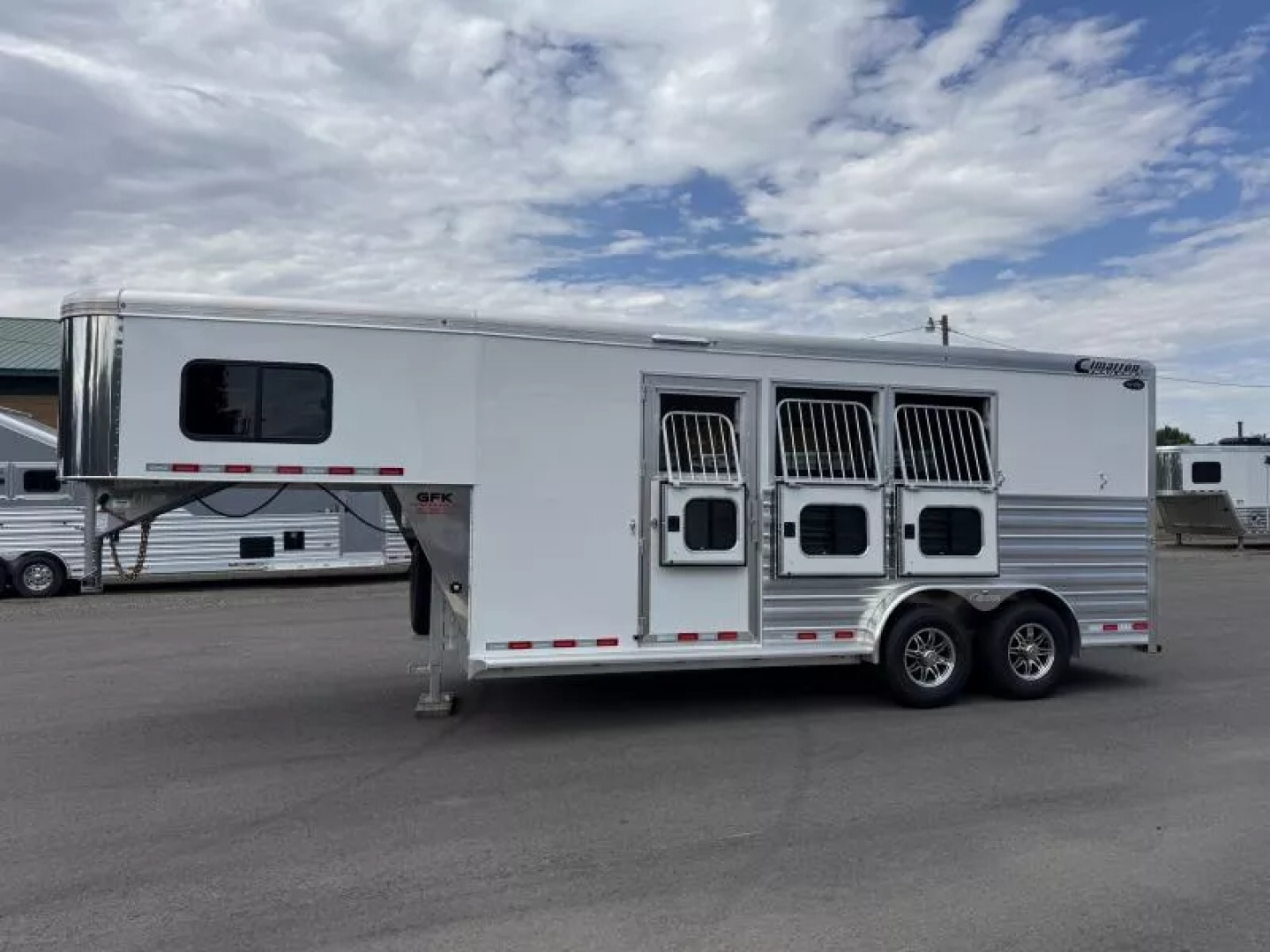 New 2026 Cimarron Norstar 3 Horse Gooseneck Trailer