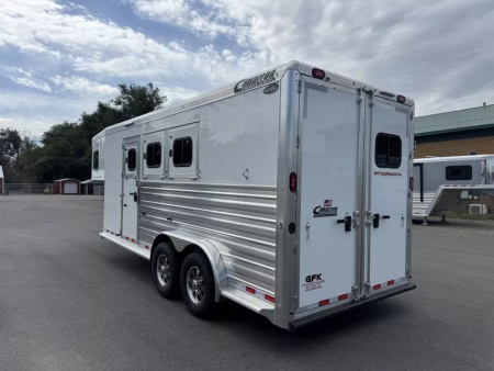 New 2026 Cimarron Norstar 3 Horse Gooseneck Trailer