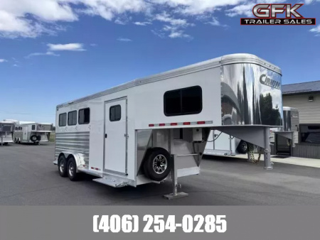 New 2026 Cimarron Norstar 3 Horse Gooseneck Trailer