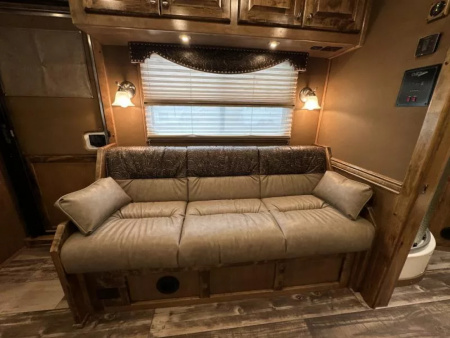 Used 2021 Cimarron Norstar 3 Horse with 15'6" Outlaw Conversions Living Quarter