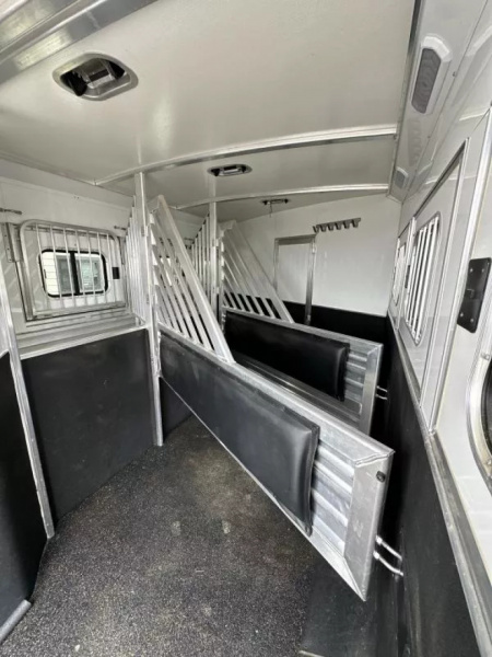 Used 2021 Cimarron Norstar 3 Horse with 15'6" Outlaw Conversions Living Quarter