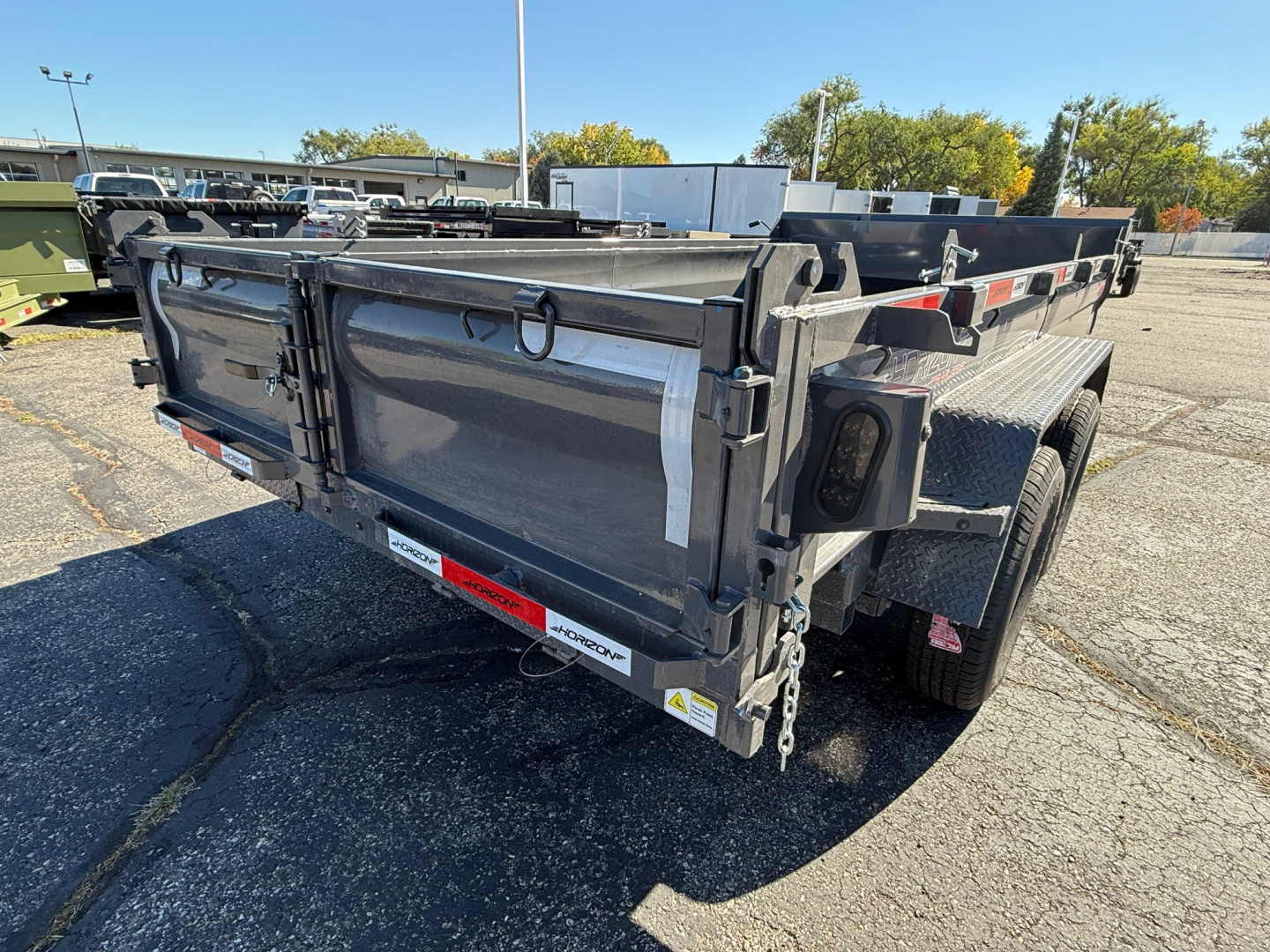 New 2026 Horizon Trailers 83X14 Dump Trailer