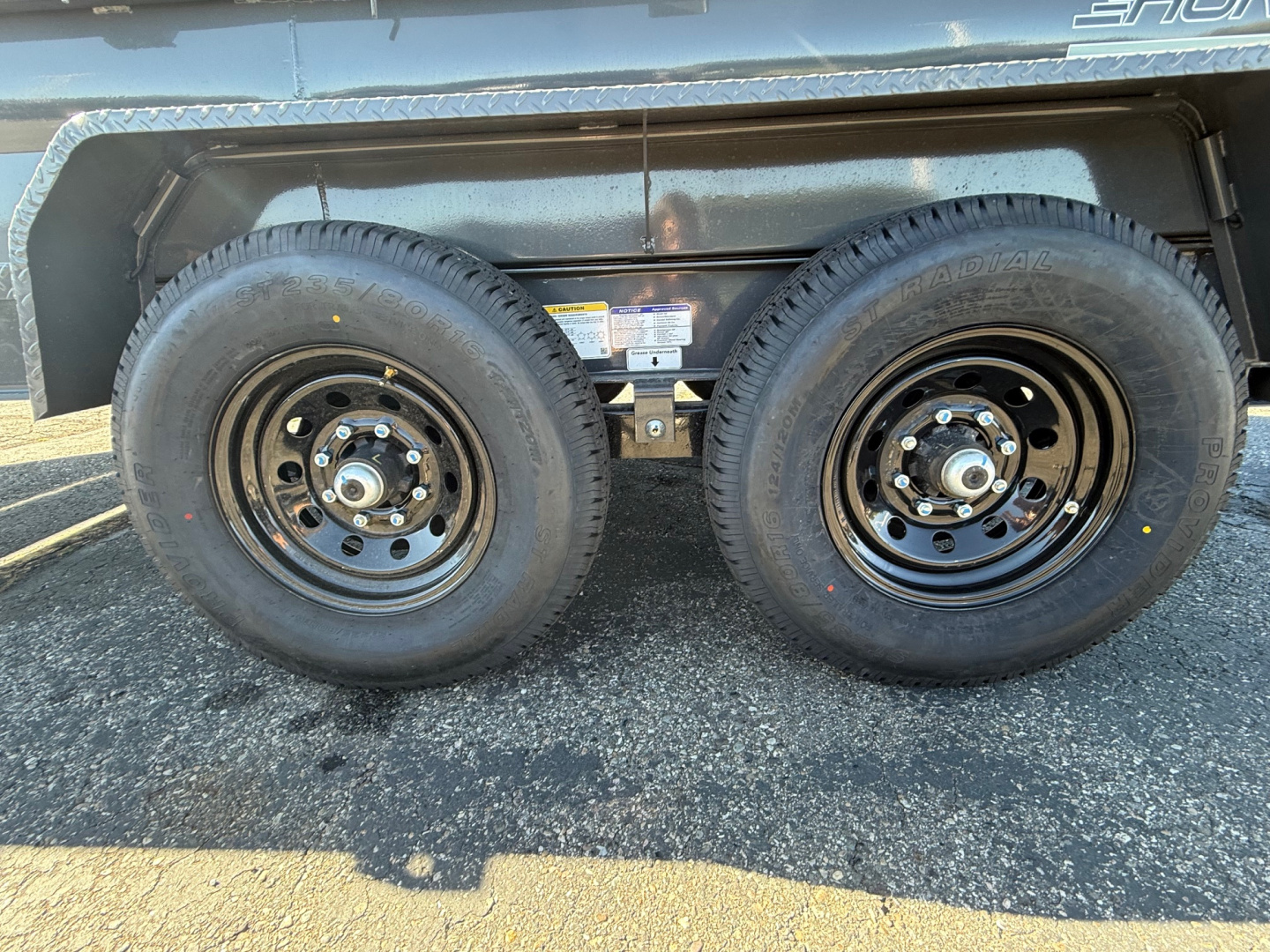 New 2026 Horizon Trailers 83X14 Dump Trailer