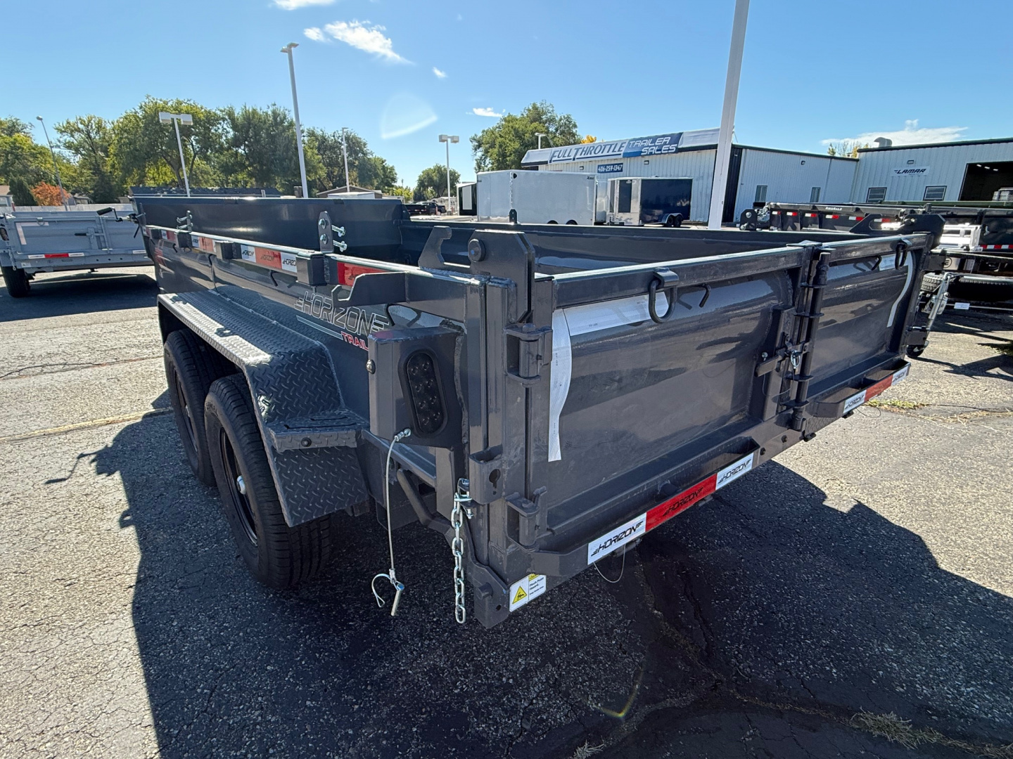 New 2026 Horizon Trailers 83X14 Dump Trailer