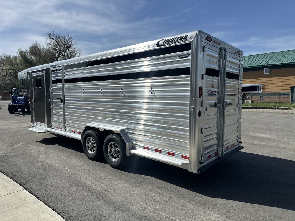 New 2027 Cimarron 24' Stock Combo Dual Man Door