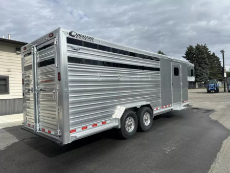 New 2026 Cimarron 24' Stock Combo with Dual Man Doors